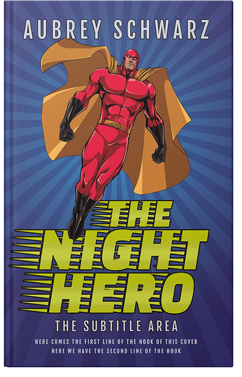 Front view of Premade Teen & Young Adult Book Cover - Chambray