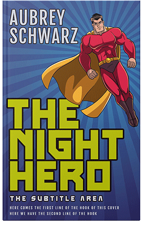 Pre Made Book Cover Chambray