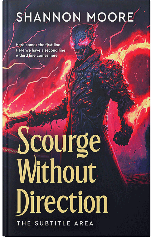 Front view of Premade Science Fiction Book Cover - Sunglo