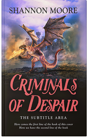 Premade Book Cover Petite Orchid