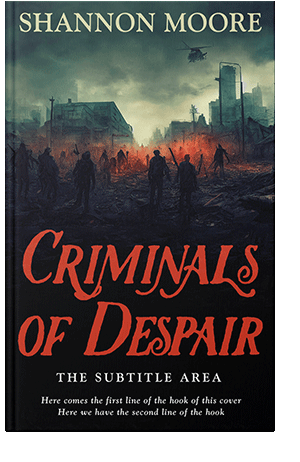 Pre Made Book Cover Antique Brass