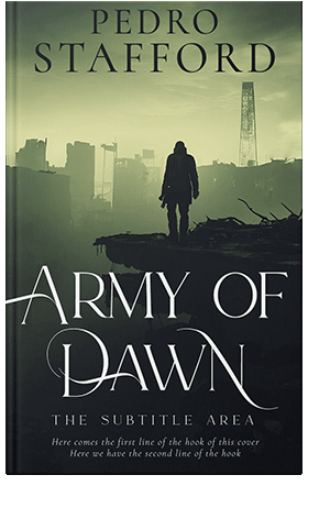 Pre Made Book Cover Pine Glade