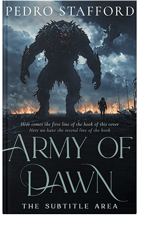 Pre Made Book Cover Mirage