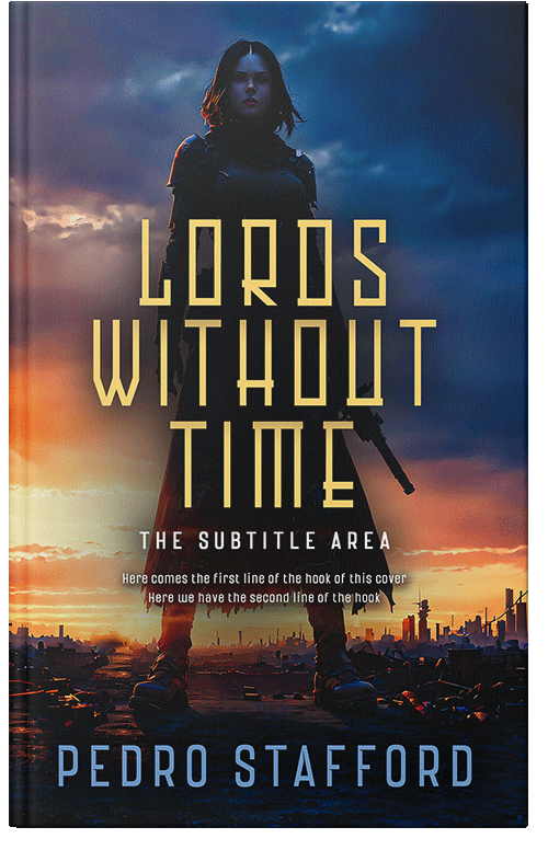 Front view of Premade Mystery & Thriller & Suspense Book Cover - Whiskey