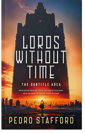 Premade Book Cover Burnt Sienna