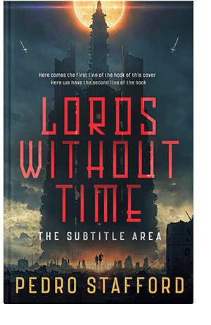 Pre Made Book Cover Mirage