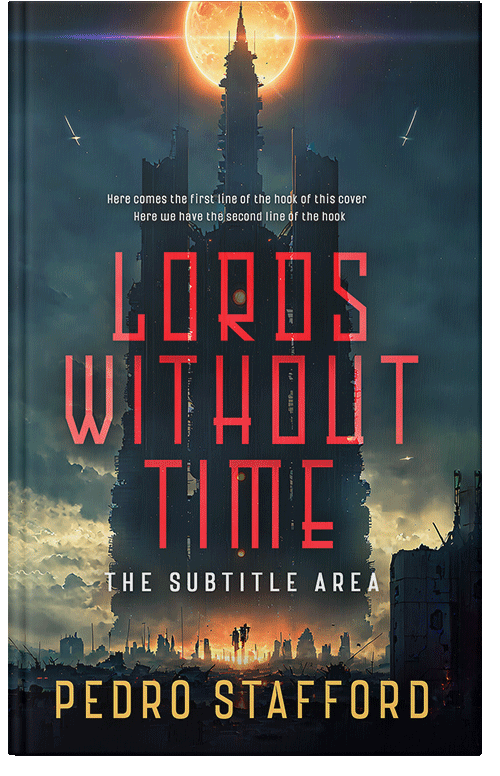 Front view of Premade Apocalyptica Book Cover - Mirage