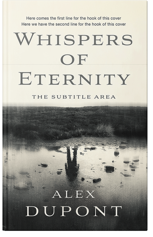 Front view of Premade Mystery & Thriller & Suspense Book Cover - Satin Linen