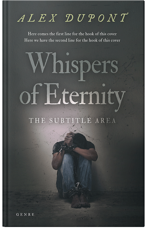 Front view of Premade Horror Book Cover - Cape Cod