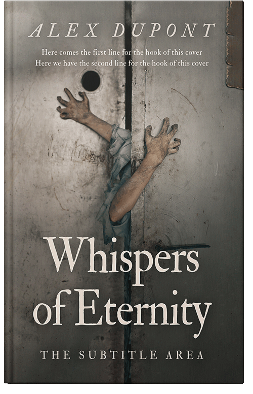 Front view of Premade Horror Book Cover - Flint