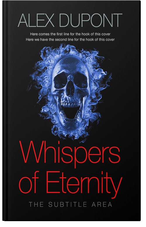 Front view of Premade Horror Book Cover - Bunker