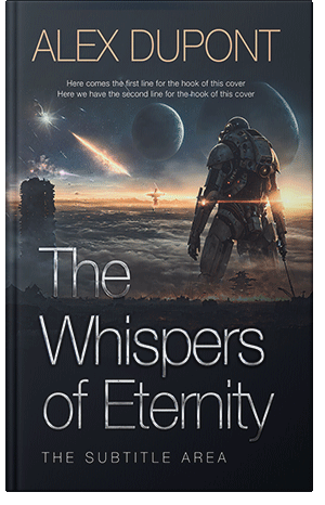 Premade Book Cover Shark