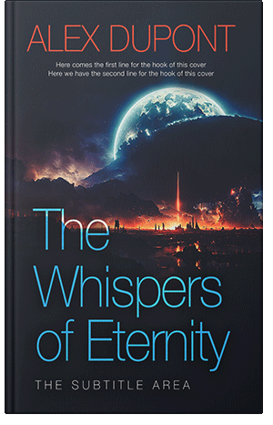 Premade Book Cover Steel Gray