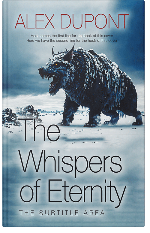 Front view of Premade Apocalyptica Book Cover - Jungle Mist