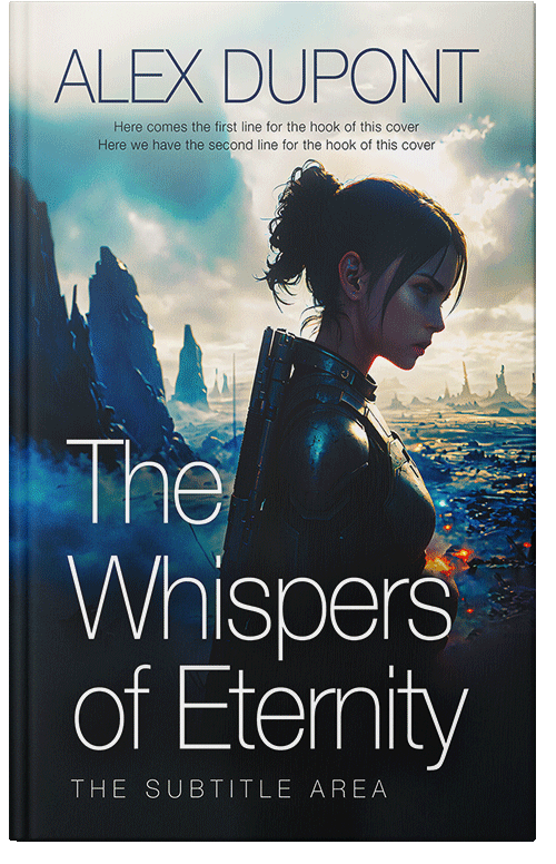 Front view of Premade Apocalyptica Book Cover - Big Stone