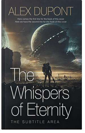 Premade Book Cover Shark