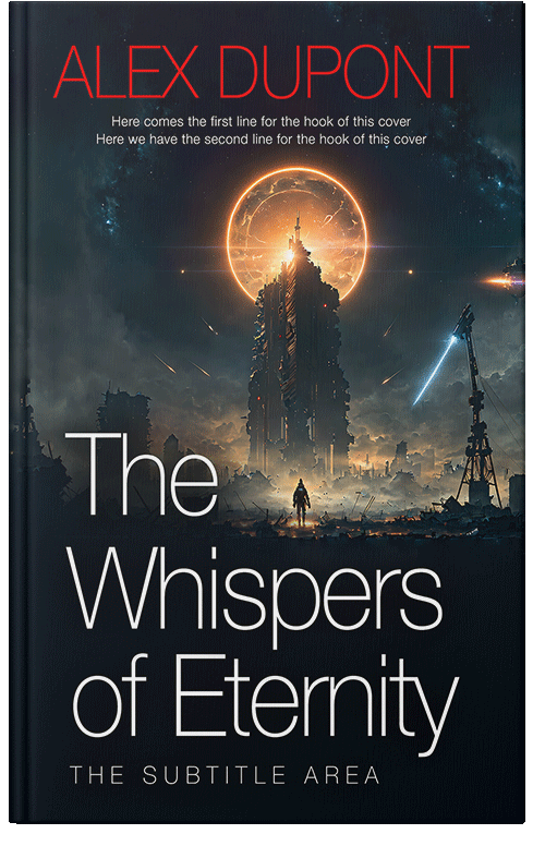 Front view of Premade Apocalyptica Book Cover - Bunker