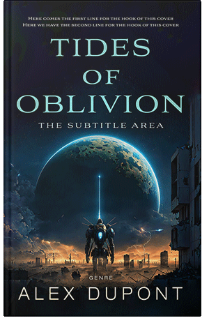 Premade Book Cover Ebony