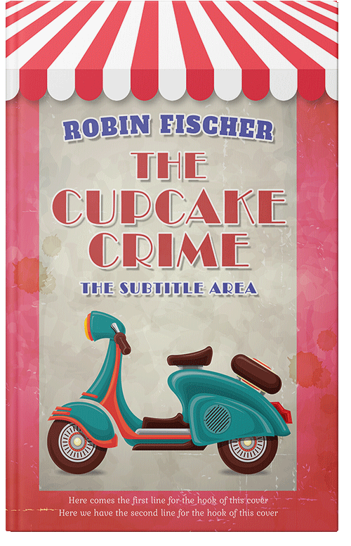 Front view of Premade Teen & Young Adult Book Cover - Moon Mist