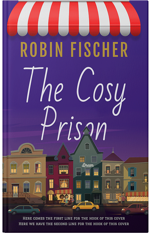 Front view of Premade Chick Lit Book Cover - Jacarta