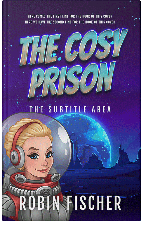 Front view of Premade Science Fiction Book Cover - Lucky Point