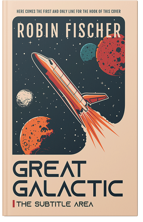 Front view of Premade Science Fiction Book Cover - Gable Green