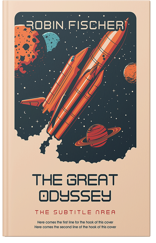 Front view of Premade Science Fiction Book Cover - Mirage