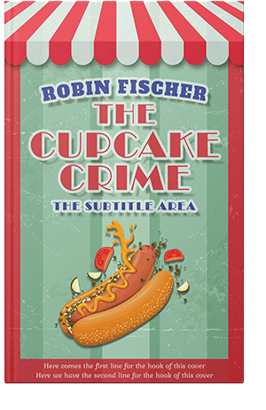 Pre Made Book Cover Spring Rain