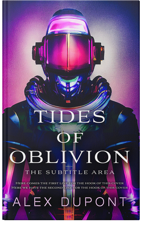 Front view of Premade Apocalyptica Book Cover - Can Can