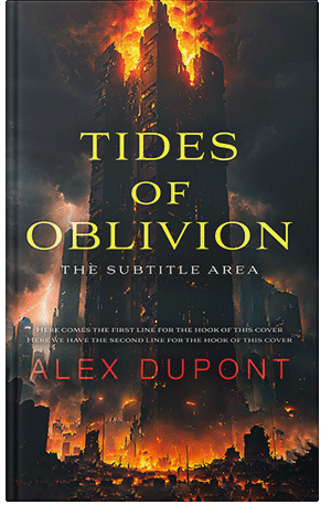 Premade Book Cover Shark