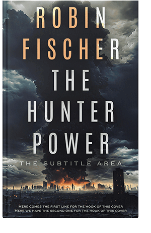 Pre Made Book Cover Ebony Clay