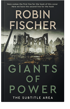 Pre Made Book Cover Ash