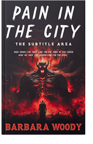 Pre Made Book Cover Thunder