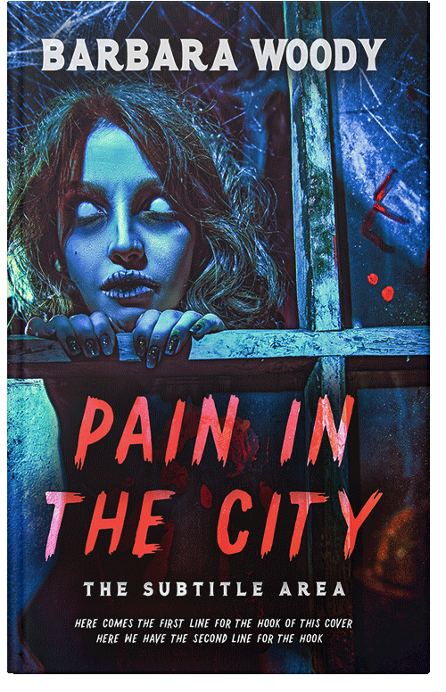 Front view of Premade Horror Book Cover - Mirage