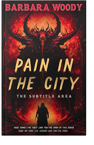 Pre Made Book Cover Cinnabar