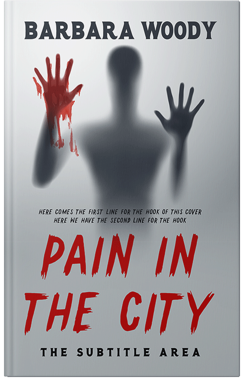 Front view of Premade Mystery & Thriller & Suspense Book Cover - Silver Sand