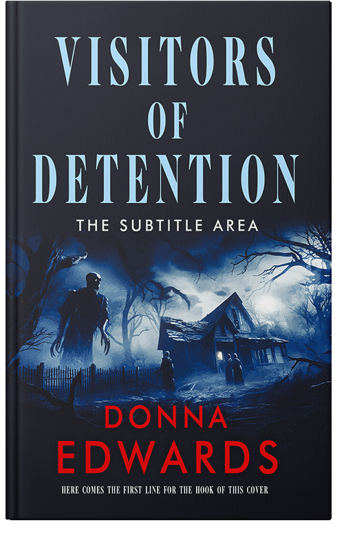 Front view of Premade Horror Book Cover - Mirage