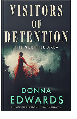 Pre Made Book Cover Ebony Clay