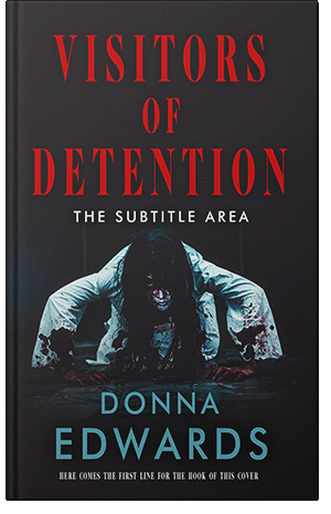 Premade Book Cover Shark