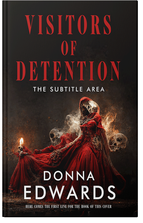 Front view of Premade Horror Book Cover - Asphalt