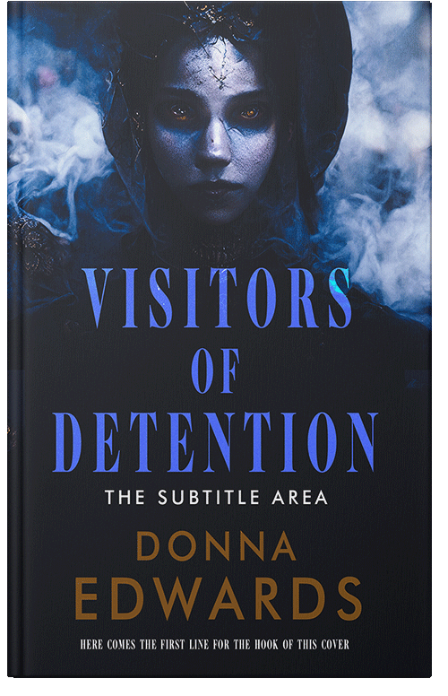 Front view of Premade Horror Book Cover - Mirage