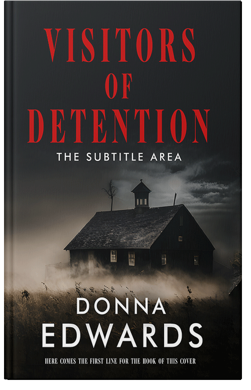 Front view of Premade Horror Book Cover - Santa Fe