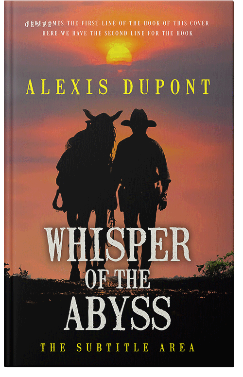 Front view of Premade Romance Book Cover - Japonica