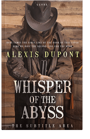 Pre Made Book Cover Bistre