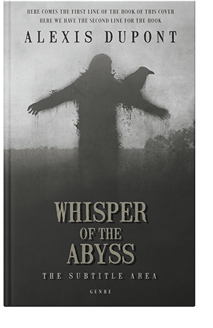 Pre Made Book Cover Pumice