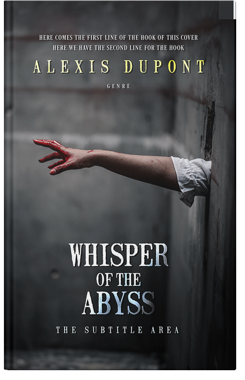 Front view of Premade Horror Book Cover - Tuna