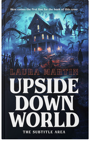 Premade Book Cover Ebony