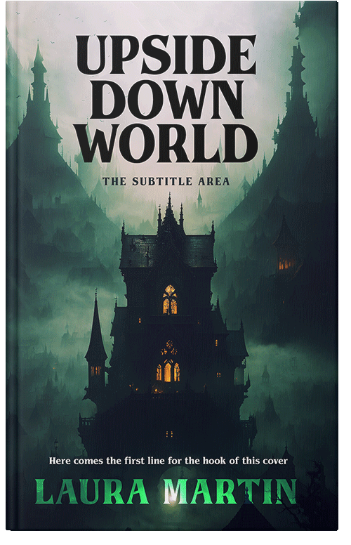 Front view of Premade Fantasy Book Cover - Cloud