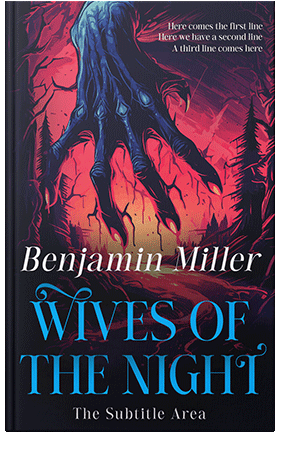 Pre Made Book Cover Cabaret