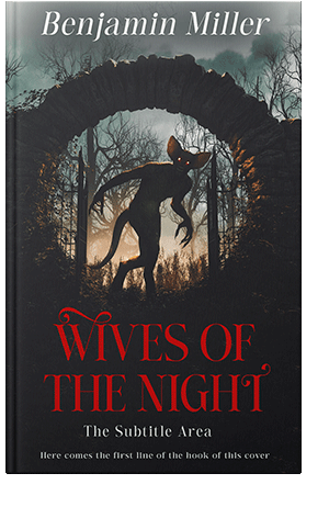 Pre Made Book Cover Shark